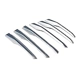 DeAutoBug Chrome Matte Finished Front Fog Light Decoration Cover Trim for Cadillac XT5 2017