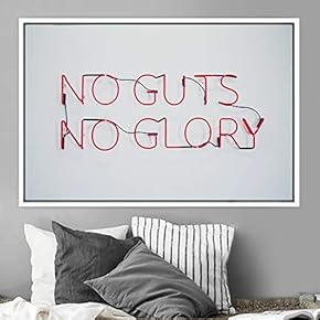 signwin Framed Canvas Wall Art Pressed Quotes 3D...