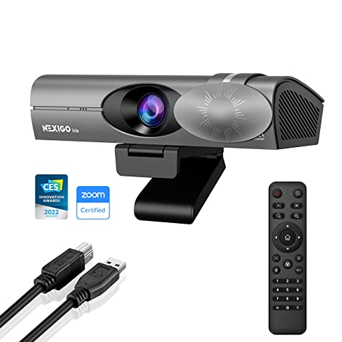 Camera For Pc NexiGo 1080P Business Webcam With Software, Dual