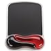 Kensington Duo Gel Mouse Pad with Wrist Rest - Red (K62402AM)