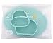 Baby Silicone Placemat, Non-Slip Feeding Plate for Toddlers Babies Kids with Strong Suction Fits Most Highchair Trays BPA-Free FDA Approved, Dishwasher and Microwave Safe