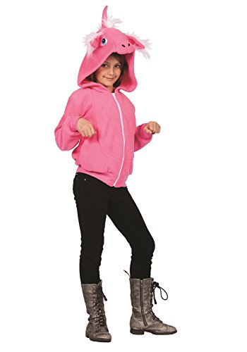 Diva The Pink Unicorn Child Hoodie Costume