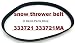 Gavin parts shop 333721 333721MA Snow throwers Driver Belt for Murray Craftsman