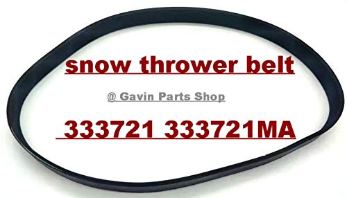 Gavin parts shop 333721 333721MA Snow throwers Driver Belt for Murray Craftsman