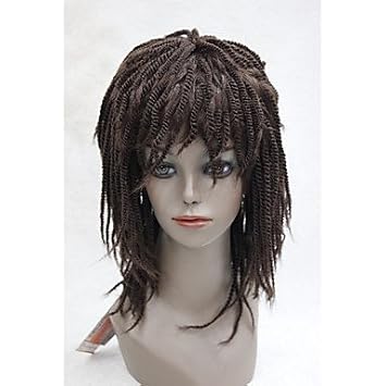 Amazon Com Usfy Wig Synthetic Wig Women S Straight Afro Synthetic