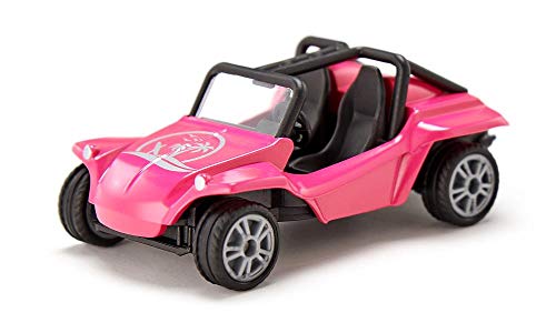 siku 1604, Buggy mit Tape und Verkehrsschild, Metall/Kunststoff, Multicolor, 5 m Fahrstrecke – Bild 4