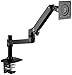 AmazonBasics Premium Single Monitor Stand - Lift Engine Arm Mount, Aluminum (Renewed)