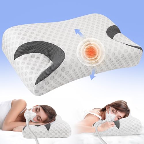 IKSTAR CPAP Pillow for Side Sleeper, Sleep Apnea Pillow for Sleeping