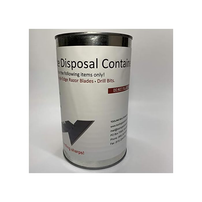Recyclable Blade/Sharps Disposal Container