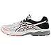 ASICS Women's Gel-Flux 4 Running Shoe, White/Snow/Flash Coral, 8 M US