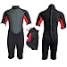 REALON Kids Wetsuit for Toddler Girls Boys and Youth,3mm Neoprene Swimsuits Children Wet Suits 2mm Shorty/Full Long Sleeve Back Zip in Cold Water Warmth for Swimming Diving Jet Skiing Surfing