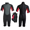 REALON-Kids-Wetsuit-3mm-Premium-Neoprene-Youth-for-Girls-and-Boys-Surfing-Swimming-XSPAN-Full-Back-Zip-Spring-Suit