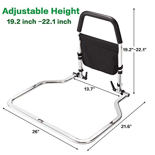 HEIHEI Bed Rails for Elderly Adults, Medical Bedrail Assist Bar with