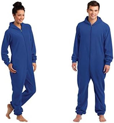 Upward Adult Winter Fleece Onsie Pajamas 4XL Fuschia