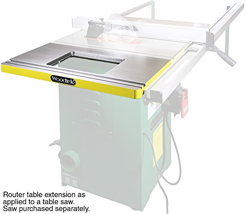 Woodtek 165557, Portable Power Tool Accessories, Routers & Trimmers, Small Cast Iron Router Table 27" X 16"