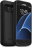 PowerBear Samsung Galaxy S7 Battery Case [4,500 mAh] High Capacity External Battery Charger for the Galaxy S7 (Up to 1.5X Extra Battery) - Black [24 Month Warranty and Screen Protector Included]