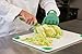 San Jamar Lettuce Knife Plastic Knife with Serrated Edge for Kitchens and Restaurants, Nylon, 0.5 X 4.25 X 15.5 Inches, Green