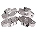 Vktech Pack of 4 Aluminum Linear Rod Rail Shaft Support CNC Route New (SHF12 12mm)