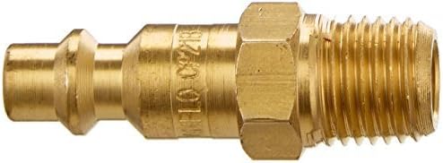 Amflo CP37B Plug, 1/4" ARO, 1/4" MNPT, Steel, 0.25"