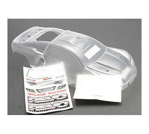 Traxxas 5320 Clear Revo Platinum Edition Body with Decal Sheet