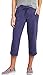 Danskin Now Womens Active Knit Capri (Peri Night size Large)
