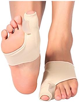 Sleeveless Gel Pad Bunion Corrector Protector with Gel Toe Separators, Spacers, Straightener and Spreader