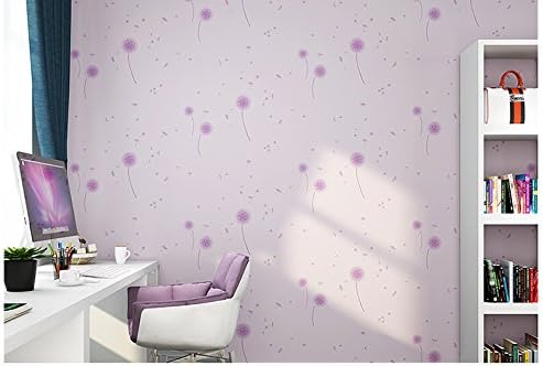 Romantisch Pastoral Okofreundlich Vliesstoff Tapete Madchen Schlafzimmer Hintergrunde Tapeten Lila Amazon De Baumarkt
