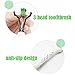 Tfwadmx Dog Toothbrush, Three Sided Pet Toothbrush Dog Brush Dental Clean Care Tooth Whitening Mouth Bad Breath Removing Tartar (3-Sided) 3 Pcs