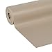 Duck Non-Adhesive Shelf Liner Solid Grip EasyLiner, 12-inch x 7 Feet, Taupe