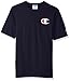 Champion LIFE Men's Life Heritage Tee, Navy/Patriotic 'C' Logo, M