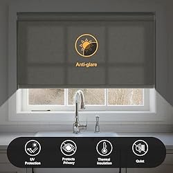 Boolegon Light Filtering Roller Shades for