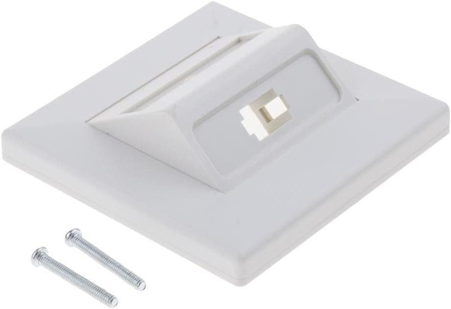 Generic SC LC Fiber Optic Patch Cord Adapter 1 Socket Wall Plate Panel