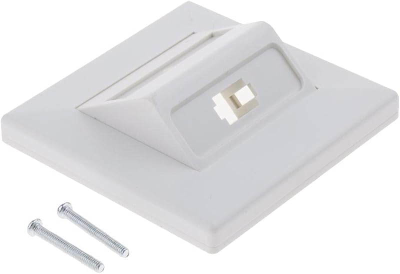 Generic SC LC Fiber Optic Patch Cord Adapter 1 Socket Wall Plate Panel