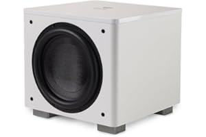 REL ACOUSTICS REL HT/1205 MKII 12” Subwoofer, White Finish - Powerful Bass for Home Theater and Stereo Systems.