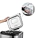 Programmable Bread Maker[2018 Upgraded], Aicok 2.2LB Stainless Steel Bread Machine with Gluten Free Menu setting, 3 Loaf Sizes, 3 Crust Colors, 15-Hour Delay Timer, 1 Hour Keep Warm