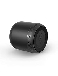 Mini parlantes Anker soundcore con Bluetooth 5 W con 15 horas de duración, super portátil, inalámbrico, con 66 pies de alcance de Bluetooth, Radio FM, Bass aumentado, Negro