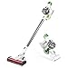 Proscenic Cordless Stick Vacuum, 2-in-1 Cordless Vacuum Cleaner, Powerful Suction Handheld Bagless Stick Vacuum with LED Headlight, Charging Base, Long Lasting, Lightweight, Pets Free