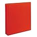 Heavy-Duty View Binder w/Locking 1-Touch EZD Rings, 1 1/2 Cap, Red