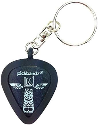 Pickbandz Keyring Keychain - Epic Black - Guitar Pick Plectrum Holder