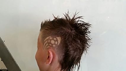 Amazon Com Football Soccer Ball Hair Tattoo Design Amazing