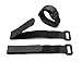 25 pcs Cable Ties 8-Inch with plastic buckle end - Wire Cord Straps and Reusable Hook Loop