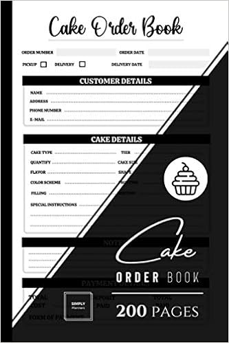 Cake Order Book For Small Business A5 Daily Sales Log Purchase Record Journal Customer Order Forms Tracker For Bakery And More Planners Simply Amazon Com Books
