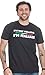 Ann Arbor T-shirt Co. I'm Not Yelling, I'm Italian | Funny Italy Joke Italia Loud Family Humor T-Shirt-(Adult,XL) Black