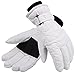 ANDORRA Women's Waterproof Quilted Thinsulate Lined Insulating Snow Gloves