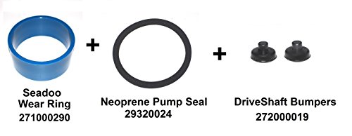 Aftermarket Wear Ring & Drive Shaft Bumper Kit For Sea-Doo - Replacement For OEM 271000290