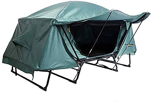 OOFAYHD Outdoor Off-site Tent, Outdoor Camping Single Double Tent Portable Free Multi-function Fishing Off-site Tent Bed Double-layer Moisture-proof Rain Suitable For Survival In The Wild