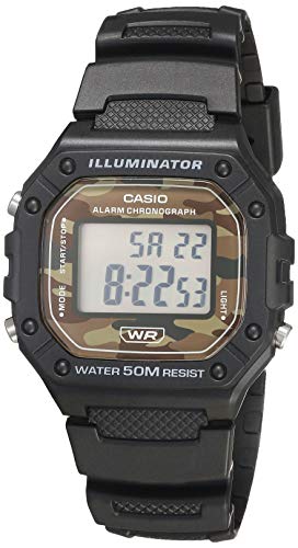 Casio-Mens-Classic-Camouflage-Quartz-Watch-with-Resin-Strap-Black-211-Model-W-218H-5BVCF