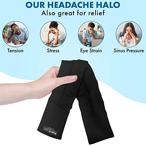 Headache Hat Halo, Migraine and Headache Relief Hat Wrap, Wearable Ice