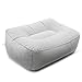 EASETRIP Inflatable Travel Foot Rest for Airplane, Home, and Office - Therapeutic Footrest Cushion for Long Travels