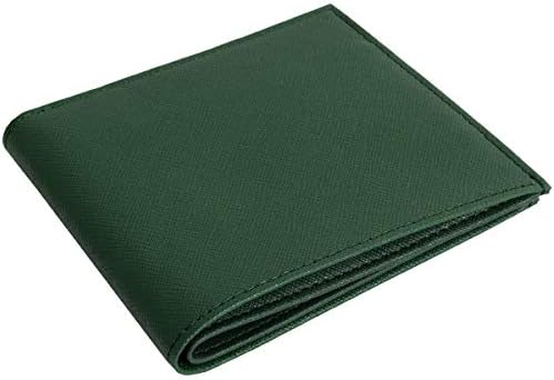 Dom Tea 極薄 二つ折り財布 メンズ 薄い 牛革 レザー Ykkファスナー シンプル お札入れ 小銭入れ カード入れ 薄型 財布 レディース